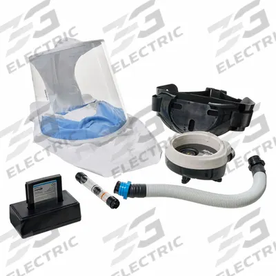 PAPR System Kit: Full Hood, Belt-Mount - Bullard General Purpose PAPR Systems