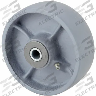 APPROVED VENDOR Caster Wheel: 4 in Wheel Dia., 1 3/4 in Wheel Wd, Iron, 700 lb Load Rating - Iron Tread Wheels