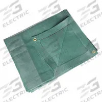APPROVED VENDOR Tarp: 12 ft Lg, 10 ft Wd, Std Duty, 10 mil, Polyethylene, Green, 5.8 oz/sq yd (MPN 5WUC3). Key specifications — Color: Green; Brand: APPROVED VENDOR.