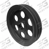 APPROVED VENDOR V-Belt Sheave: 2BK190H, 2 Groove, 18.75 in OD, Bushed Bore, H/QT, Cast Iron. Key specifications — Pulley Industry Number: 2BK190H.