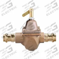 WATTS REGULATOR Feed Water Pressure Regulator: Press x Press, 1/2 in Pipe Size, Iron, Press x Press (MPN 1/2 1156F-PRESS). Key specifications — Brand: WATTS REGULATOR.