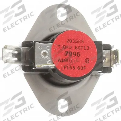 YORK Limit Switch: Mfr Part # S1-025-31830-000 - Replacement HVACR Controls, Switches & Thermostats