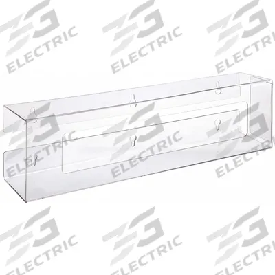 APPROVED VENDOR Glove Dispenser: PETG, 5 3/4 in Overall Wd, 20 in Overall Ht - Clear-View Wall-Mount Boxed Glove Dispensers