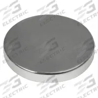 MAG-MATE Rare Earth Magnet: Neodymium, 1 in Outside Dia, 0.187 in Thick, Disc Magnet, 42 (MPN CMP10018P2N42). Key specifications — Color: Silver; Max Pull Force: 38.4 lbf.
