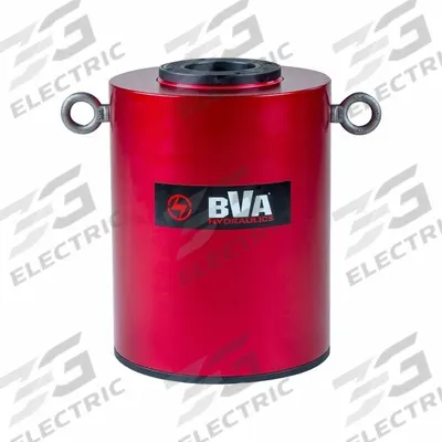 BVA HYDRAULICS Hollow Hydraulic Rams: 50 ton Nominal Capacity, 10 in Nominal Stroke Lg - Lightweight Hollow Rams