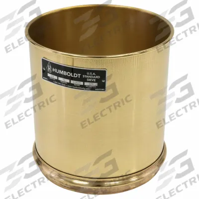 HUMBOLDT Standard Stainless Steel Cloth Test Sieve: Stainless Steel, 8 in Outside Dia - Standard Stainless Steel Cloth Test Sieves