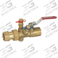 NUTECH Manual Balancing Valve: Manual, FNPT, 15 gpm – 50 gpm, 15 gpm Min. Flow Rate, Brass, Female (MPN MB4-4A-200F-200F). Key specifications — Brand: NUTECH; Accuracy: ±3%.