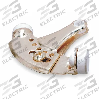 ROCKWOOD Hinge Pin Door Stop: Hinge - Mounted, 2 3/4 in Wd, 2 1/2 in Overall Ht - Standard Door Stops