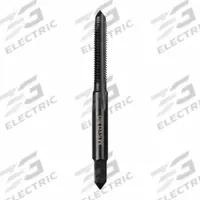 MILWAUKEE Straight Flute Tap: M5x0.8 Metric, 2B, 4 Flute, Plug Chamfer, Black Oxide Carbon Steel (MPN 49-57-5129)