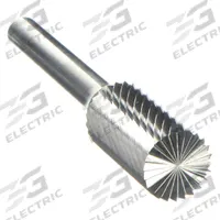 APPROVED VENDOR Carbide Bur: Cylinder with End Cut, SB-43, Single Cut, 1/8" x 9/16" Head, 1/8" Shank (MPN 310-001035). Key specifications — Trade Number: SB-43; Brand: APPROVED VENDOR.