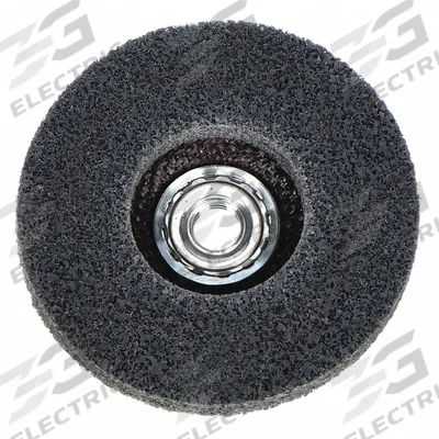 NORTON Non-Woven Depressed Center Disc: 4 1/2 in x 5/8"-11, Aluminum Oxide, Medium - General Purpose Surface-Conditioning Discs for All Metals