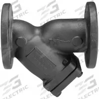 MUELLER STEAM SPECIALTY Y Strainer: 2 1/2 in, Flanged, Perforated, 0.062 in Screen Size, Cast Iron (MPN 21/2 758N Iron Body flanged). Key specifications — Brand: MUELLER STEAM SPECIALTY; Seal Material: Non-Asbestos; Manufacturer Part Number: 21/2 758N Iron Body flanged; Screen Material: 304 Stainless Steel.