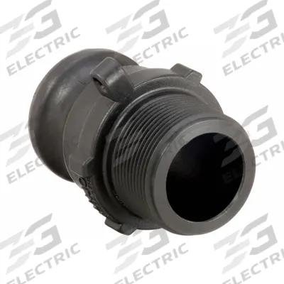 BANJO Cam and Groove Adapter: 4 in Coupling Size, 4 in Hose Fitting Size, 4 in -8 Thread Size - Type F Polypropylene Cam & Groove Fittings