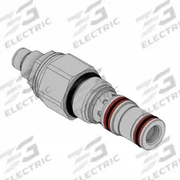 PARKER Pressure Relief Valve: Steel, Screw-In, Screw Adjustment, Three-Way, C08-3 Valve Cavity Size (MPN PRH081S10). Key specifications — attr1012059: PRH081S10; attr1250696: PRH081; attr1011660: Polyurethane; attr1011632: Screw; attr1011634: Steel; attr1011635: PARKER; attr1011636: Steel; attr1011647: 0.75.