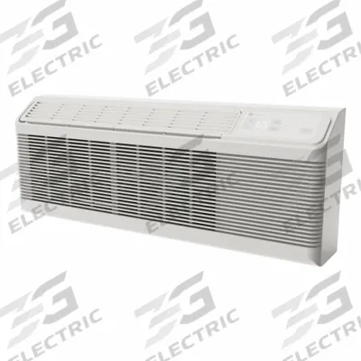 GE Packaged Terminal Air Conditioner: 250 sq ft – 300 sq ft, 7,200 BtuH, 208/230V AC - PTACs with Heat Pump