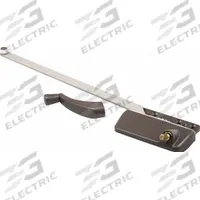PRIME-LINE Window Operator: Crank, Handle Included, Right-Hand, Frame, Brown, 3 in Base Lg (MPN H 3571). Key specifications — Brand: PRIME-LINE; For Use With: Casement Windows; Finish: Bronze Coated; Color: Brown; Handing Orientation: Right-Hand; Handle Type: Crank; Mounting Location: Frame; Product Type: Window Operator.