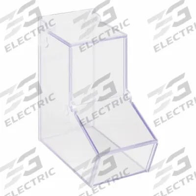 POLTEX Lab Bulk Bin: 4 1/4 in Overall Wd, 9 in Overall Ht, 4 5/8 in Overall Lg - Lab Storage Bins