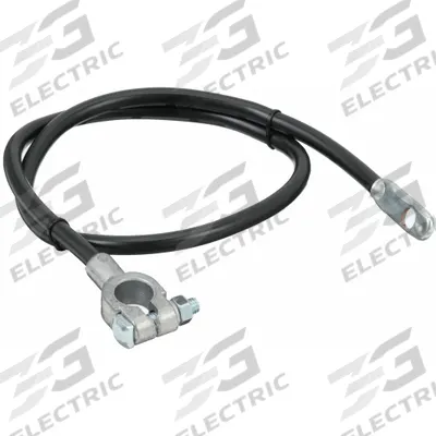 GROTE Battery Cable: Top Post Cable, 4 ga Wire Size, 32 in Overall Lg, Black - Top Start Cables
