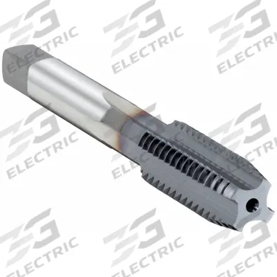 OSG Straight Flute Tap: 1/2"-13 UNC, H5 / 2B-3B, 4 Flute, Plug Chamfer - General Purpose Hand Taps