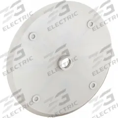 DAYTON Motor Rain Shield: 6 3/4 in Overall Dia, 1/2 in Bore Dia (MPN 4M219). Key specifications — Brand: DAYTON.