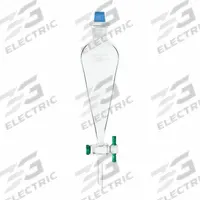 APPROVED VENDOR Separatory Funnel: Borosilicate Glass, 1 L, 22 mm, 75 mm Stem Lg, Colorless (MPN CG-1747-06). Key specifications — Product Type: Separatory Funnel; Body Color: Colorless; Brand: APPROVED VENDOR.