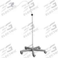 WALDMANN Exam Light: LED, 30,000 lux @ 0.5 m, Floor Stand, 4400K, 93 CRI, 8 W Watt, 100 to 240V AC (MPN D15992110). Key specifications — Operating Voltage: 100 to 240V AC; Illumination: 30,000 lux @ 0.5 m; Power Source: AC Adapter; Manufacturer Part Number: D15992110; Brand: WALDMANN; Color Temperature: 4400K.