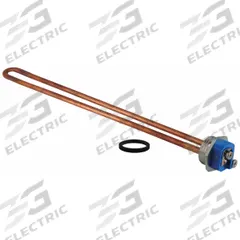 RHEEM Resistored LWD Element: HWD, 2,000 W, 208V AC, Threaded Pipe, 13.33 in Insert Lg (MPN SP10872GL). Key specifications — Compatible Manufacturer Part Number: E10-6-G; Display Sell UOM: EA; Operating Voltage: 208V AC; Includes Gasket: Yes; Sheath Material: Copper; Element Mount Type: Threaded Pipe; Manufacturer Part Number: SP10872GL; Watt Density Class: HWD.