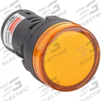 DAYTON Raised Panel Light: 22 mm Panel Mounting Hole Dia, LED, Raised Head (MPN 22NZ03). Key specifications — Brand: DAYTON; Electrical Connection: M3.5 Screw.