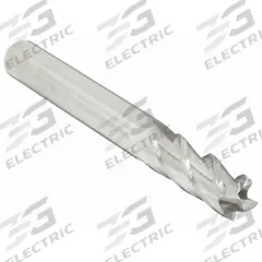 CLEVELAND Square End Mill: Carbide, 4 Flute, 7/32" Mill Dia, 5/8" LOC, 2-1/2" OAL (MPN C61844)