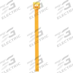 GRAINGER Cable Tie: 8 in Nominal Lg, 1 15/16 in Nominal Max. Bundle Dia., 0.19 in Wd, Yellow, 100 PK (MPN 36J215). Key specifications — Brand: GRAINGER; Outdoor Use: Yes; Color: Yellow.