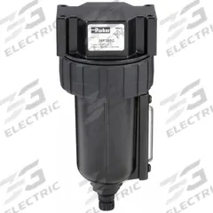 PARKER Compressed Air Filter: Particulate, 3/8 in NPT, 5 micron, 80 cfm, 250 psi Max Op Pressure (MPN 06F24BC). Key specifications — attr110055: 06F; attr110008: PARKER.
