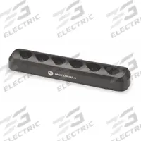 MOTOROLA Multi-Unit Charger: Fits Motorola, For DTR Series, 6 Radios Charged, 120 V AC, 53960. Key specifications — Brand: MOTOROLA; Compatible Radio Series: DTR; Product Type: Multi-Unit Charger.