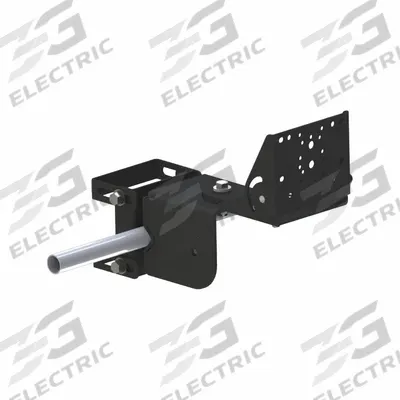 GAMBER-JOHNSON Device Mount: Device Mount, Forklifts, Black, 5 in Overall Ht - Vehicle Mount Accessories