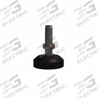 B-TEK Floor Scale Leveling Foot: 3/4"-16 Thread Size, 4 in Overall Ht, 4 in Overall Lg (MPN 911-000017). Key specifications — Brand: B-TEK; Thread Size: 3/4"-16.