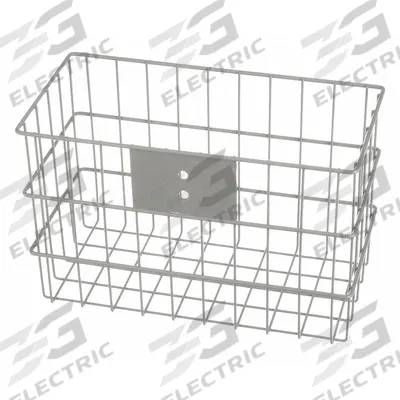 MARLIN STEEL WIRE Storage Basket: Rack Basket, Steel, Powder Coated, Gray, Wall (MPN 00-02035005-04) - Machining