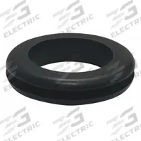 APPROVED VENDOR Rubber Grommet: Style 1 Grommet, SBR, 1.3125 in Inside Dia, 2 in Outside Dia (MPN G3142). Key specifications — Hardness: 60A; Brand: APPROVED VENDOR; Resistance Properties: General Purpose; Standards: ASTM D2000 AA,BA.