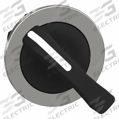 SCHNEIDER Long-Handled Selector Switch: 30 mm Panel Mount Size, 2 Positions - Selector-Switch Operators