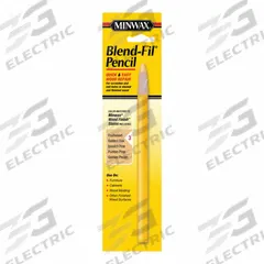 MINWAX Wood Repair Pencil: Wood Repair Pencil, Oil, 1 Container Size, Wood, Minwax, Blend-Fil (MPN 110036666). Key specifications — Brand: MINWAX; Sub-Brand: Minwax; Color: Ipswich Pine/Puritan Pine.