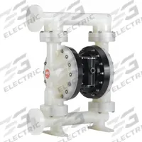 ARO Double Diaphragm Pump: Polypropylene Body, 2 in, Flange Connection, 182 gpm, 265 ft Max. Head (MPN PD20P-FPS-PTT). Key specifications — Brand: ARO; Seat Material: PP; Check Valve Material: PTFE.