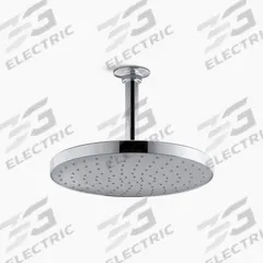 KOHLER Fixed Showerhead: Awaken, 2.5 gpm Fixed Showerhead Flow Rate, Metal, Polished Chrome Finish (MPN 76465-Y-CP). Key specifications — Series: Awaken.