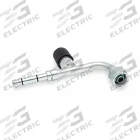 AEROQUIP O-Ring Hose Fitting: 90° O-Ring Fitting, 6 Dash Size, 0.31 in Hose Inside Dia., R134 (MPN FJ3013-02-0606S). Key specifications — Refrigerant Type: R134; Brand: AEROQUIP; Product Type: 90° O-Ring Fitting.