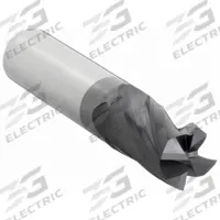 APPROVED VENDOR Square End Mill: Carbide, AlTiN Coated, 4 Flute, 9/32" Mill Dia, 1/2" LOC, 2" OAL (MPN 203-001143)