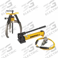 ENERPAC Hydraulic Puller Set: 10 ton Capacity with Attachments, 10 ton Cylinder Nominal Capacity (MPN LGHS310H). Key specifications — attr98874: ENERPAC; attr96739: Replacement Point Protector; attr1177737: Hand Pump.