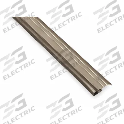 PEMKO Door Weatherstripping: Bulb Insert, 8 ft Lg, 1 1/16 in Wd - Metal Leaf Weatherstripping