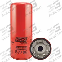 BALDWIN FILTERS Oil Filter: B7700, 1 1/8"-16 Thread Size, 10 1/16 in Overall Ht, Oil, Caterpillar. Key specifications — Baldwin Interchange: B7700; Brand: BALDWIN FILTERS; Compatible Vehicle Make: Caterpillar; Includes: Integral Gasket; Media Material: Cellulose.