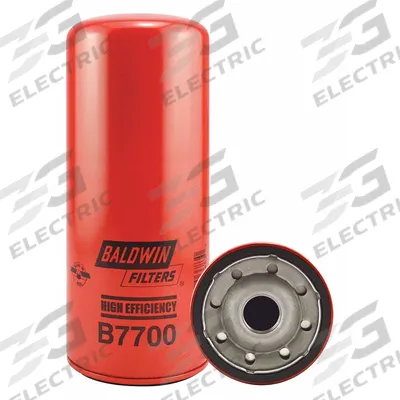 BALDWIN FILTERS Oil Filter: B7700, 1 1/8"-16 Thread Size, 10 1/16 in Overall Ht, Oil - Spin-On Oil Filters