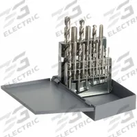 CHICAGO-LATROBE Drill Bit and Tap Set: 18 Pc, 5/16" to 27/64" Drills (MPN 330083). Key specifications — attr1300596: Straight Flute.
