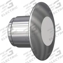 SIEMENS Mushroom Head: 30 mm Panel Size, Illuminated, Metallic, White (MPN 52RB3HB). Key specifications — Manufacturer Part Number: 52RB3HB; Compatible Operator Illumination: Illuminated; Compatible with Series: 52PM9; Head Attachment Type: Screw-On; Head Material: Metal; Brand: SIEMENS.