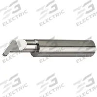 MICRO 100 Grooving Tool: 5/16 in Shank Dia., Right Hand, 2-1/2 in Overall Lg (MPN UP-31062-20)