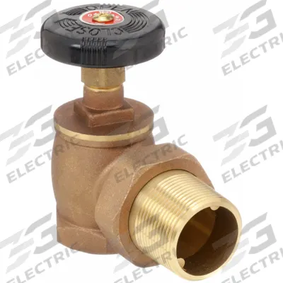 APPROVED VENDOR Radiator Valve: 109-306, 1 1/4 in NPT, 60 psi / 15 psi, Bronze, 1 1/4 in - Radiator Valves for Hot Water & Steam Systems